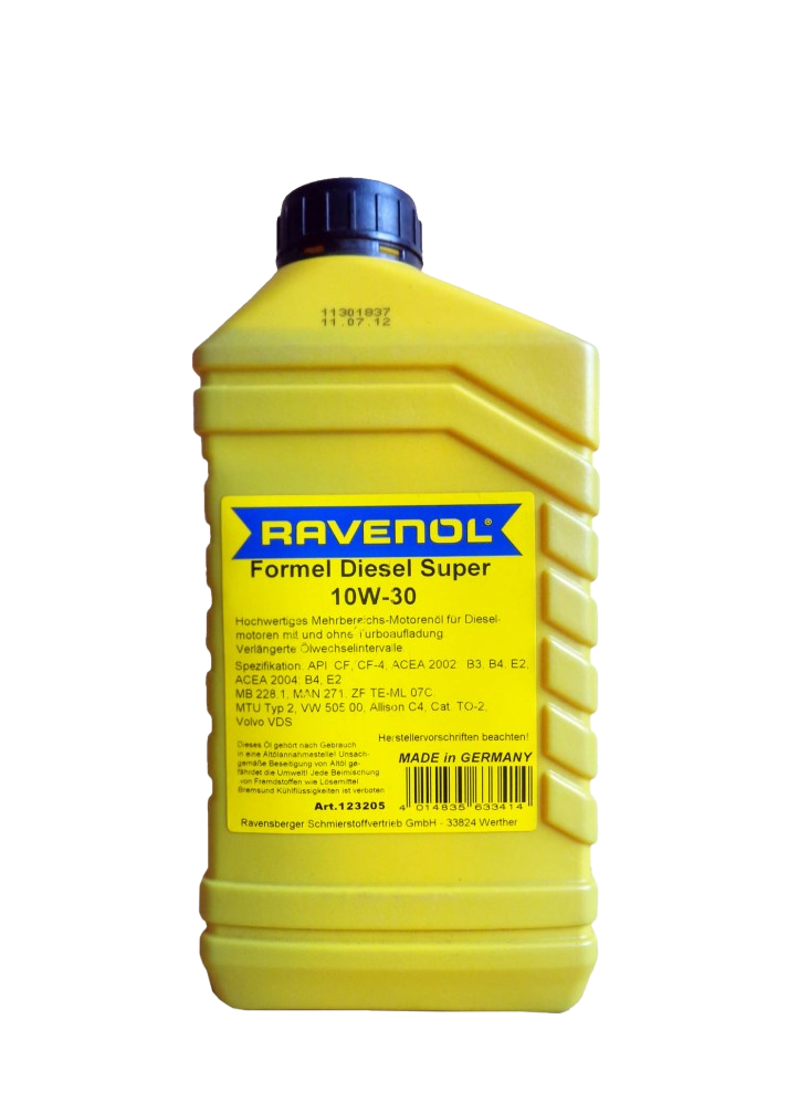 Моторное масло Ravenol Formel Diesel Super SAE 10W-30, 1л